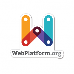 WebPlatform.org (vertical) Sticker