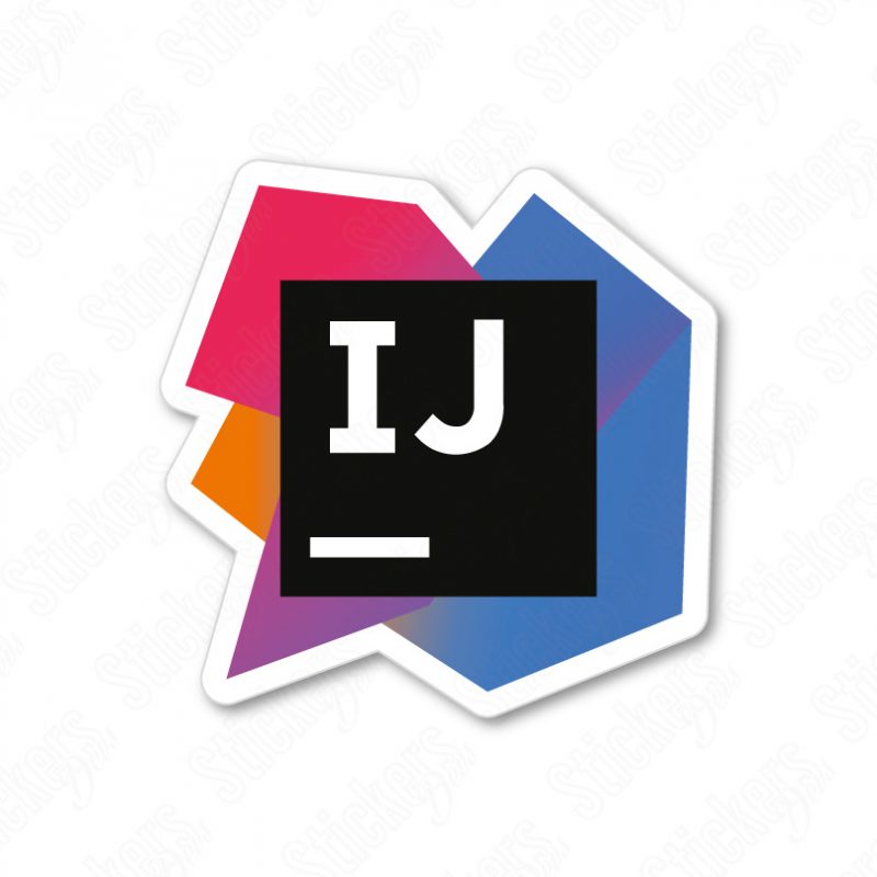 IntelliJ IDEA sticker adesivo - Stickers para Notebook de Programadores ...