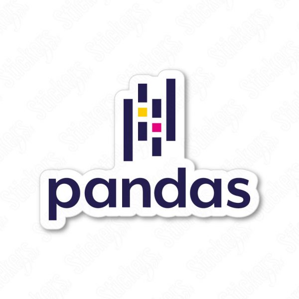 Pandas sticker adesivo