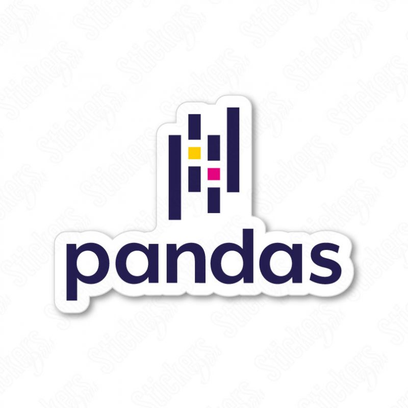 Pandas sticker adesivo - Stickers Devs
