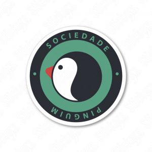 Sociedade Pinguim sticker adesivo