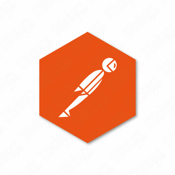 Postman Hexa sticker adesivo