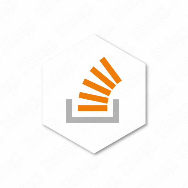 Stack Overflow Hexa sticker adesivo