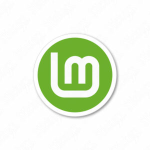 Linux Mint sticker adesivo (novo)