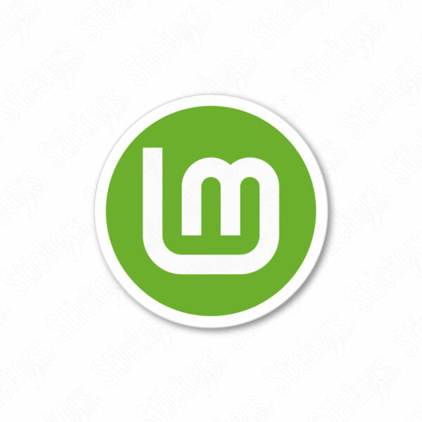 Linux Mint sticker adesivo (novo)
