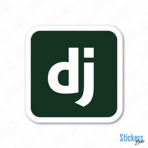 Django sticker adesivo