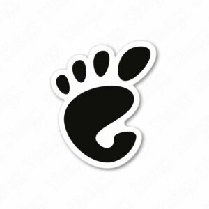 Gnome sticker adesivo