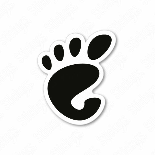 Gnome sticker adesivo