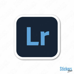 Adobe Photoshop Lightroom sticker adesivo