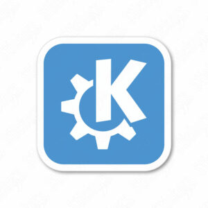 KDE Linux sticker adesivo
