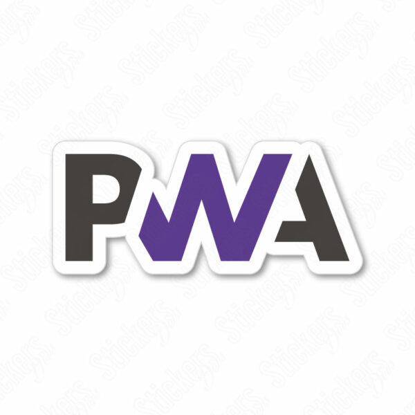 PWA sticker adesivo