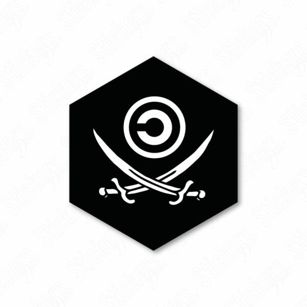 Copyleft sticker adesivo